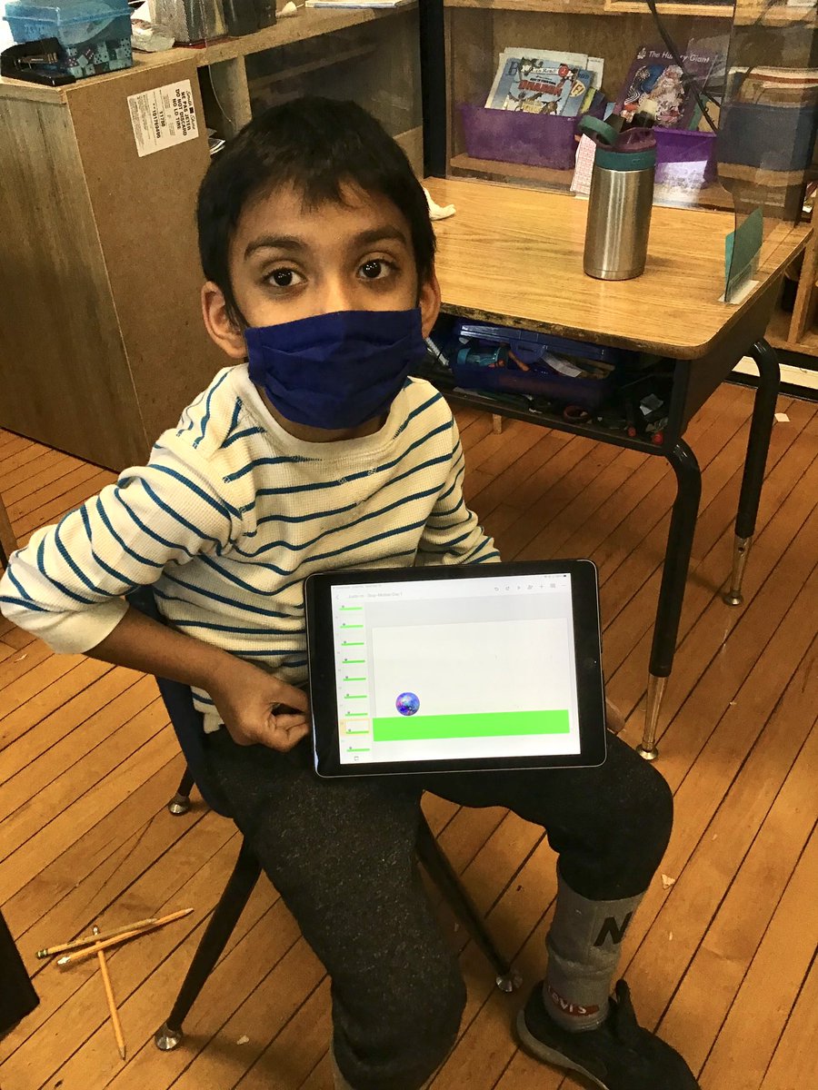 Ms_Ryf's tweet photo. BAS fearless 1st graders took on the challenge of creating a bouncing ball stop-motion video! They are bouncing their way to success!  #LookForTheAwesome @ValleyStreamBAS @VS24District https://t.co/U8O21JIAzA