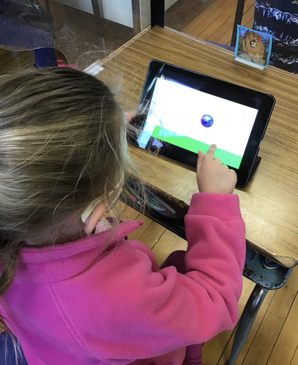 Ms_Ryf's tweet photo. BAS fearless 1st graders took on the challenge of creating a bouncing ball stop-motion video! They are bouncing their way to success!  #LookForTheAwesome @ValleyStreamBAS @VS24District https://t.co/U8O21JIAzA