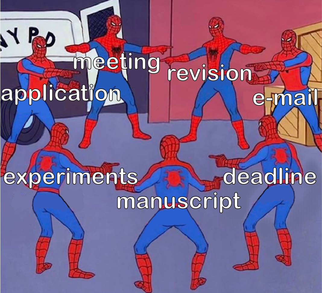 Life as academia: wondering what else is missing 🤔 

<a href="/OpenAcademics/">OpenAcademics</a> #phdfriend <a href="/PhDVoice/">PhD Voice - Independently Run</a> #scicomm #AcademicTwitter