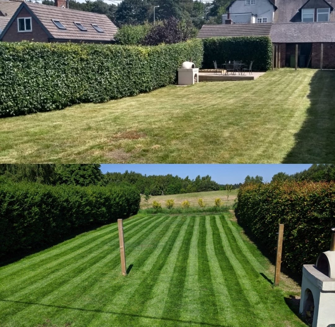 If your grass is patchy and the colour uneven, your lawn will benefit from our treatments.

Bring your lawn back to a healthy, happy state so that your grass is full and green again.

Find out more about treatments here > greensleeves-uk.com