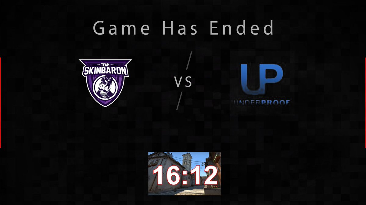 DasOschi's tweet photo. Was ein Comeback von @TeamSkinBaron auf der CT Side!
Von einem 3:8 kämpft man sich in der ersten Hälfte auf ein 7:8 und im Endeffekt 16:12 zurück gegen #Underproof!

GGWP! https://t.co/WkaIpiSKH2