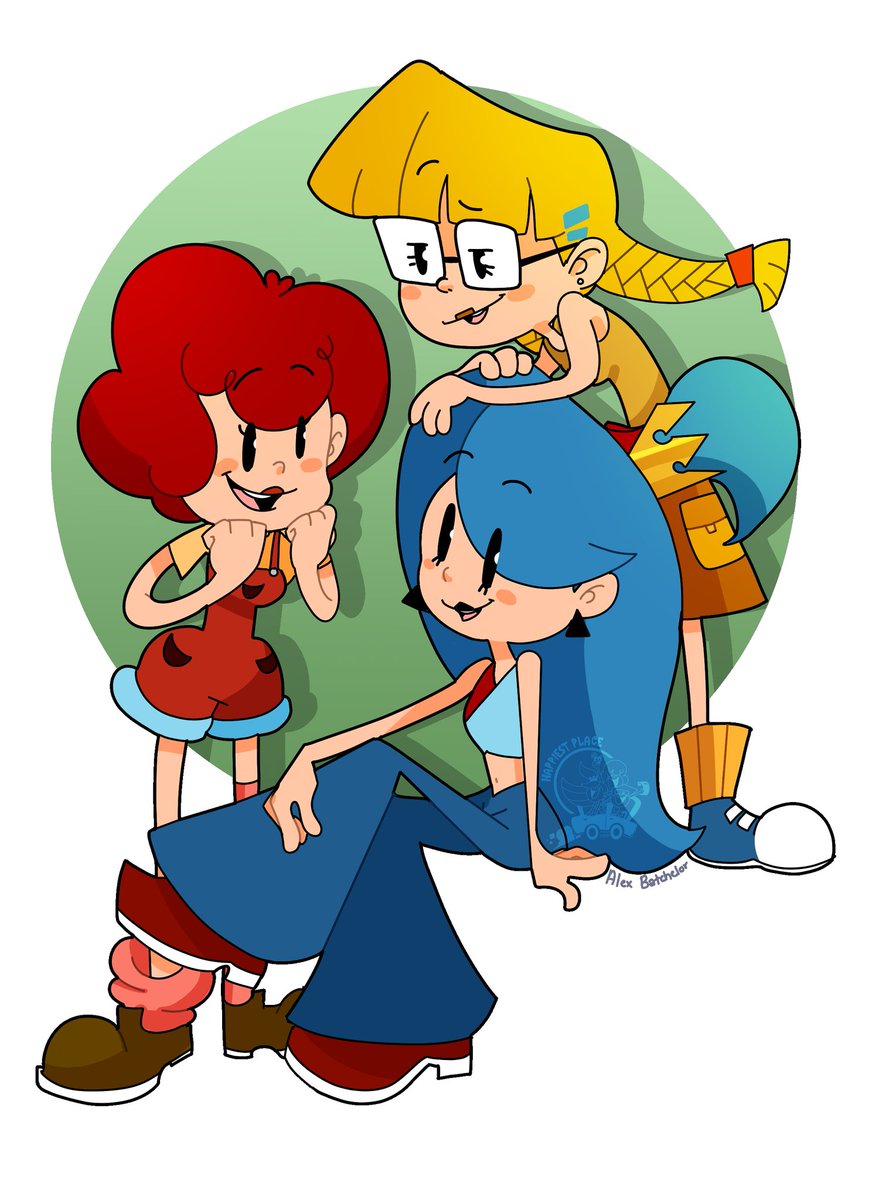 As the quarter comes to an end for SCAD animation seniors the sisters from Happiest Place wish you all good luck!

Art by <a href="/alldrawnup/">Ally/Alex</a> 
#studentfilm #animation #thehappiestplace #doodle