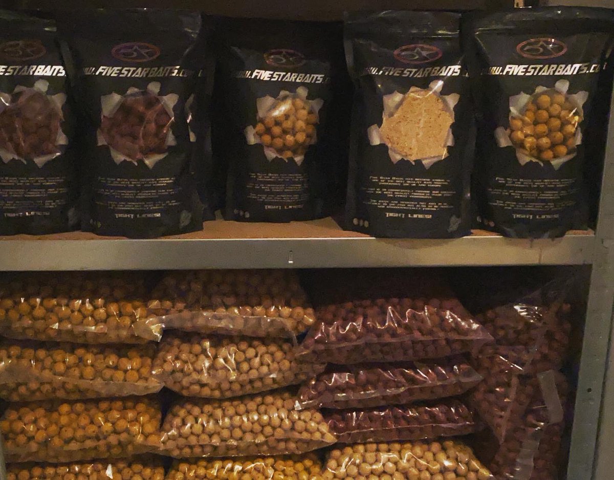 Bait sorted for the start of this season thanks too <a href="/fivestarbaits/">Five Star Baits</a> 
#fishmix #thenutz #bananaz