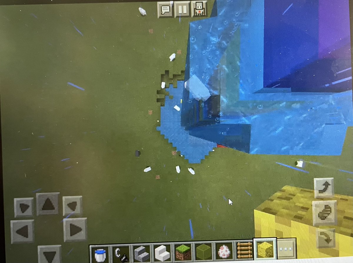 What do you do when you spawn too many sheep &amp; want to get them safely out of your tower? Build a water slide! He called it his “insurance policy” &amp; counted how many sheep survived! Independent #problemsolving! #Minecraft <a href="/ChippewaTVDSB/">Chippewa P.S. TVDSB</a> <a href="/SpecialEd_TVDSB/">SpecialEd_tvdsb</a> #tvdsb #everysheepmatters