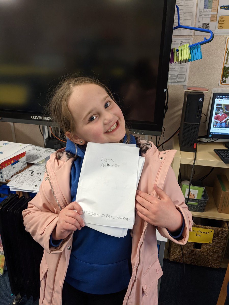 CoedGlas2025's tweet photo. I was so proud today to have a new author sharing her book with her class @coedglas #SuperstarLearner https://t.co/DCYnuCBoax