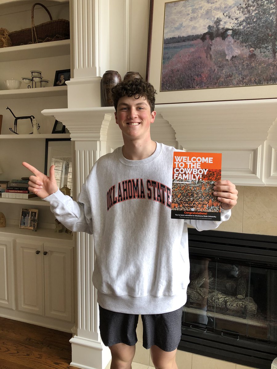 DrewFeighner's tweet photo. I’m very proud to announce that I will be studying animal science at oklahoma state next year #OSU25 https://t.co/FmhonTGn7P