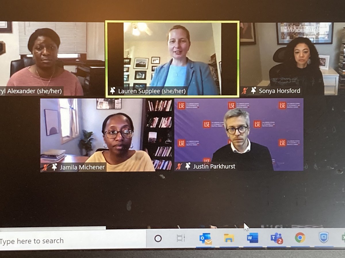 wtgrantfdn's tweet image. Thanks to this incredible panel today. We appreciate the incredible work of ⁦@DrAprylA⁩ ⁦@SonyaHorsford⁩ ⁦@povertyscholar⁩ and ⁦@justinparkhurst⁩ #transformure