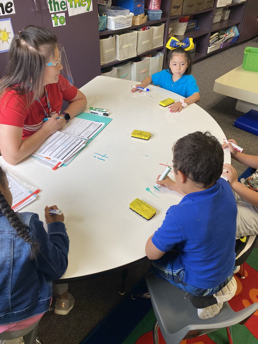 KIrish_CE's tweet photo. So excited to see Kindergarten guided reading groups! These teachers and students are working so hard!! 💜 @HumbleISD_MBE #lighttheway #MBE2020 #mbeisfamily https://t.co/akUGG25nWn