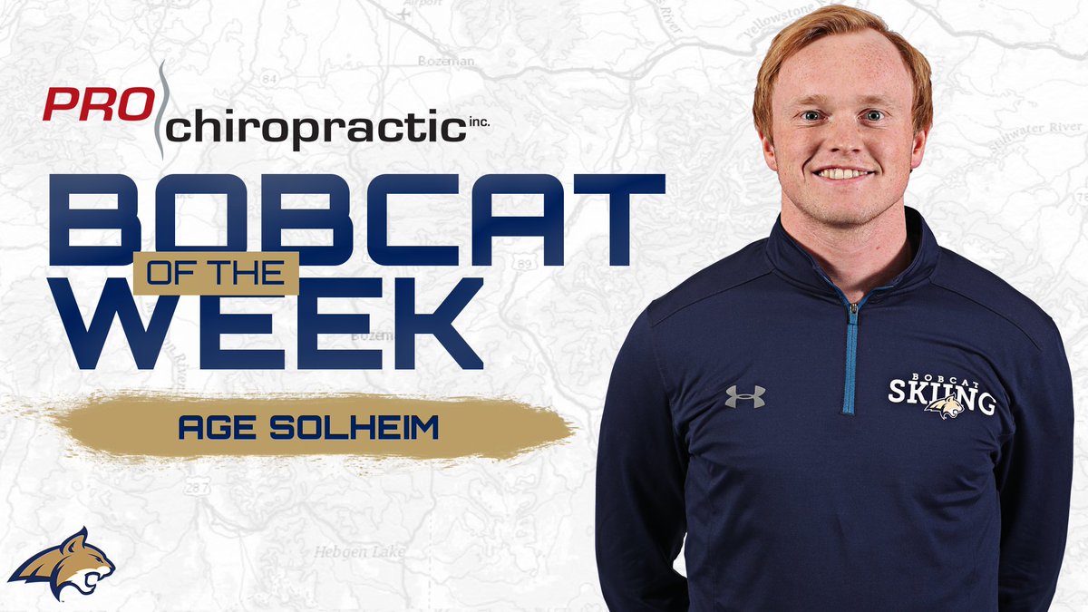 The <a href="/MSUBobcatSkiing/">MSU Bobcat Skiing</a> team is tied for first at the #NCAASki Championships after the first day of competition!

The 'Cats had four All-Americans on day 1, led by Age Solheim's fourth-place finish. 

His performance earned him <a href="/ProChiroMT/">Pro Chiropractic</a> Bobcat of the Week: msubobcats.com/awards.aspx?ao…