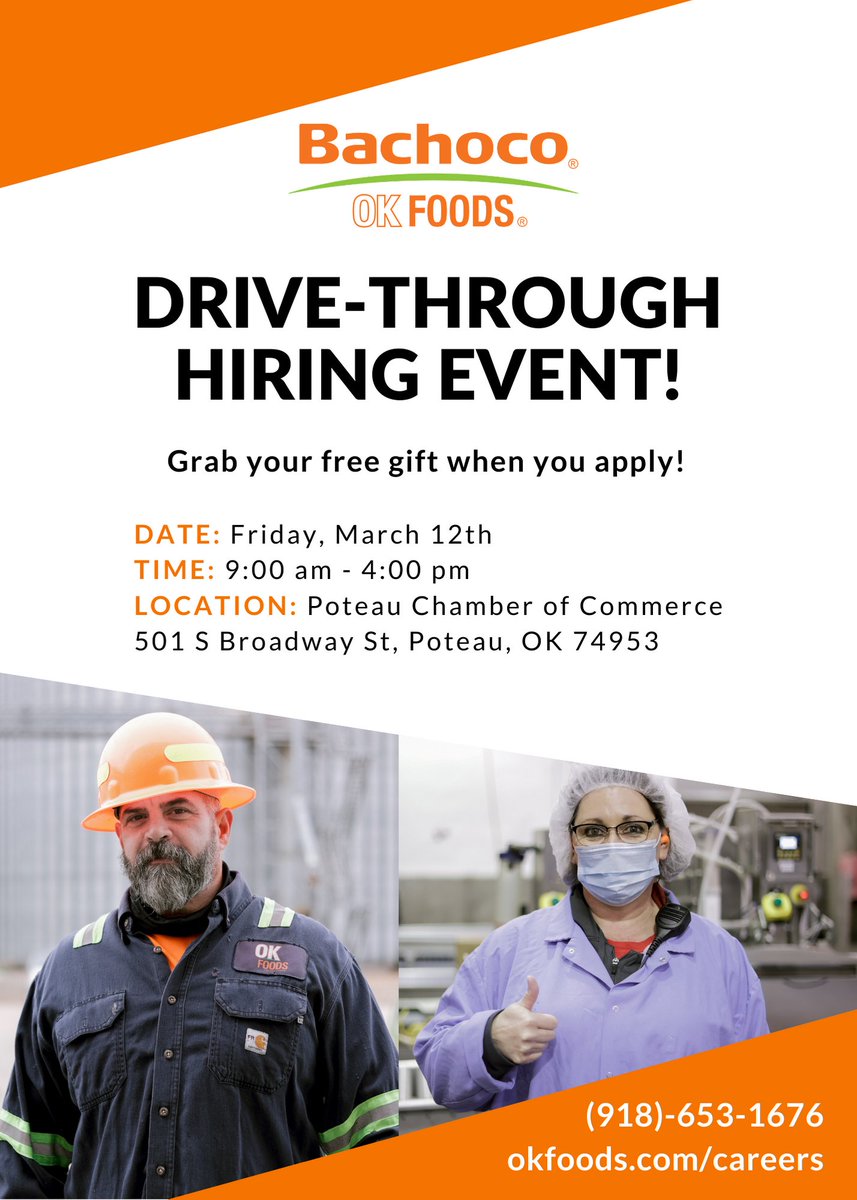 Looking for a new career? Join us for our Drive-Through Hiring Event!