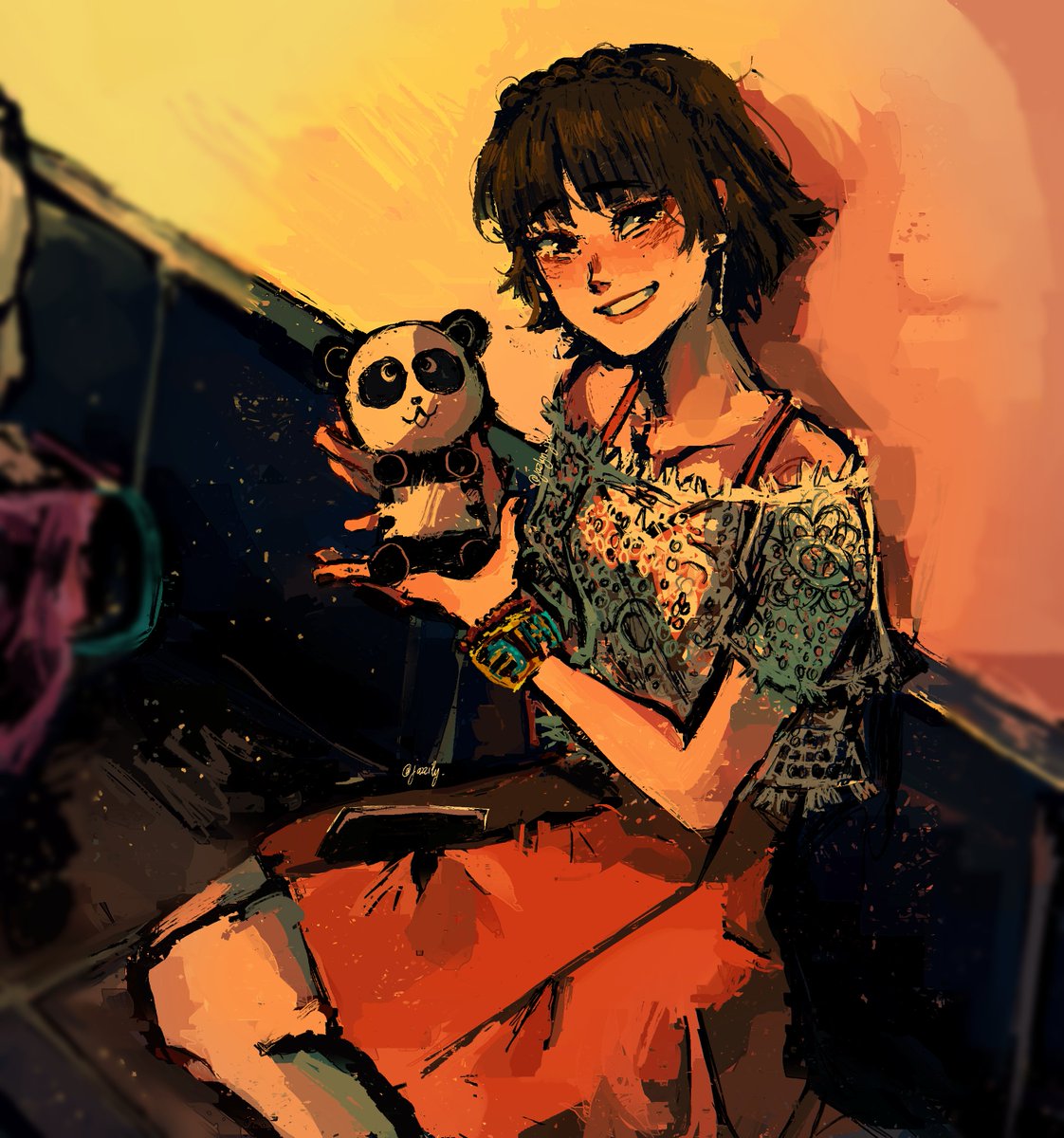 jazlyn_jin's tweet photo. Drawing the Phantom Thieves as their English VAs part 5!
Makoto Niijima as Cherami Leigh
#Persona5Royal #p5 #p5r https://t.co/7AB8ZW6kGB