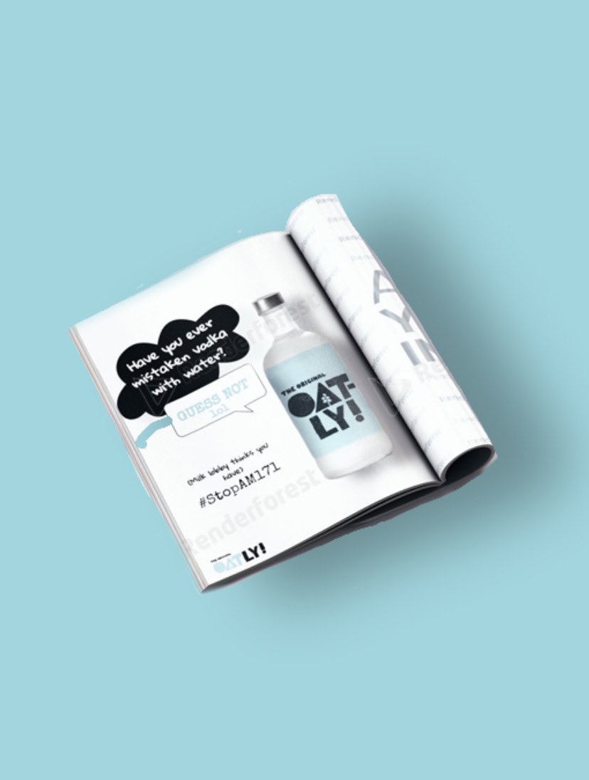 MafOmb's tweet photo. My first OMB!🤩
*not that good on graphic designs* lol 

@OatlyUK  @OneMinuteBriefs #StopPlantBasedCensorship #StopAM171 https://t.co/bzlZBbMNR1