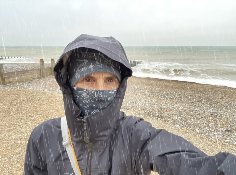 Juliette_Clark's tweet photo. Day 10 of #SpinalCircuit &amp; I’ve walked 265K, that’s >16 miles a day.  I’m doing this EVERY DAY in March. Today it was tough &amp; wet. 
WHY?  
Every 4 hours someone in the UK is permanently paralysed by spinal cord injury. @backuptrust are there to help &amp; provide vital services. https://t.co/MoBUiJOuDq