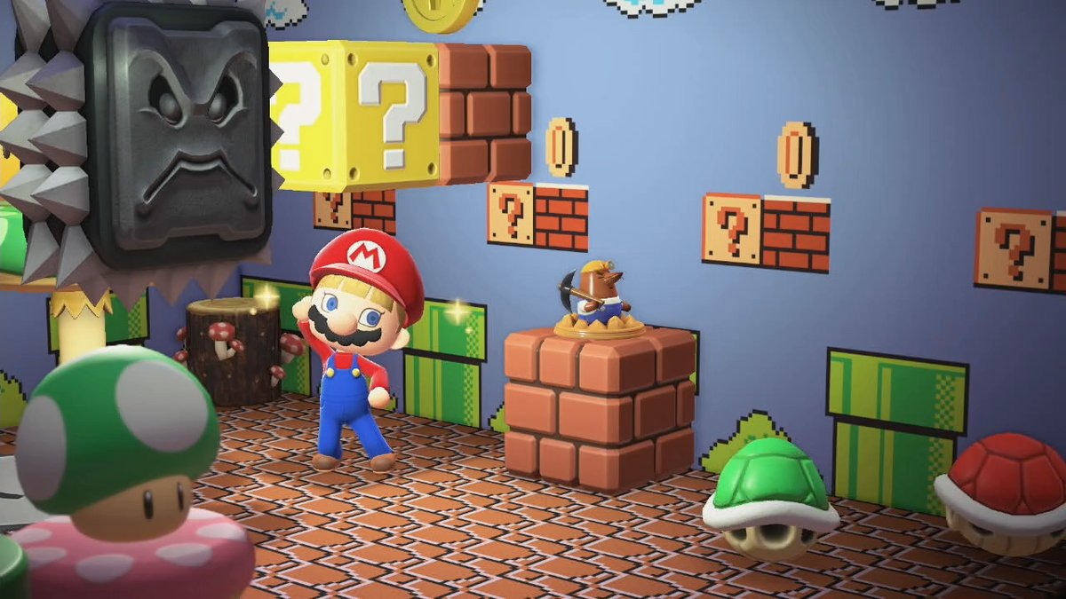 animalcrossing's tweet photo. [Announcement]
Nintendo's official island, Ninten has been updated to include #SuperMario items on display! Use the following Dream Address to visit and check it out!

DA-6382-1459-4417

#SuperMario35 #Mar10Day #ACNH #AnimalCrossing https://t.co/4DdZzjslRF