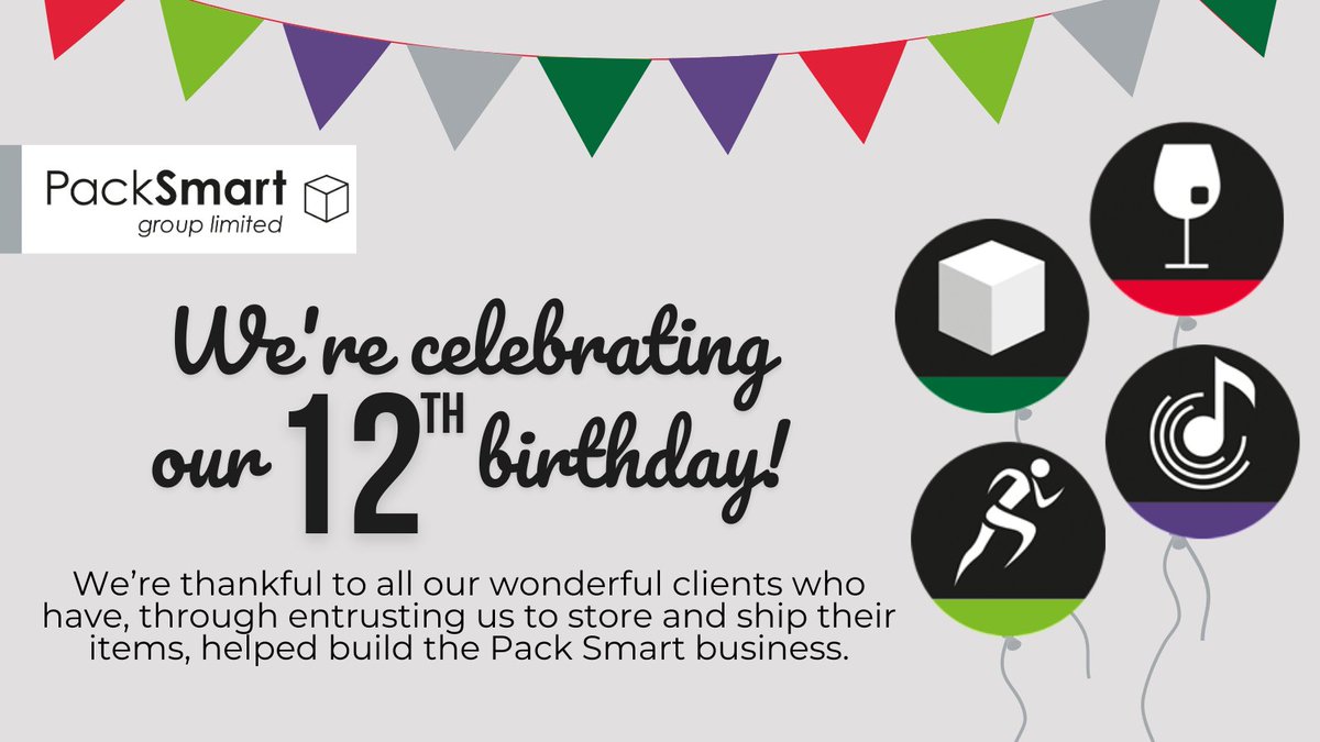 PackSmartGroup's tweet image. We’re 12! Starting from a small 60sqft serviced office, we’ve grown to two warehouses covering over 32,000 sqft. 

It remains a small, family-orientated business with large re-investments into the business to improve, grow and support our clients even further.