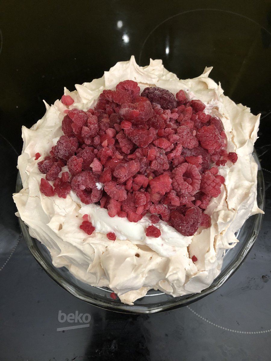 MJGoodman73's tweet photo. Scratch Raspberry Pavlova made today for Hubby xxxx https://t.co/UMi6Bm8JGj