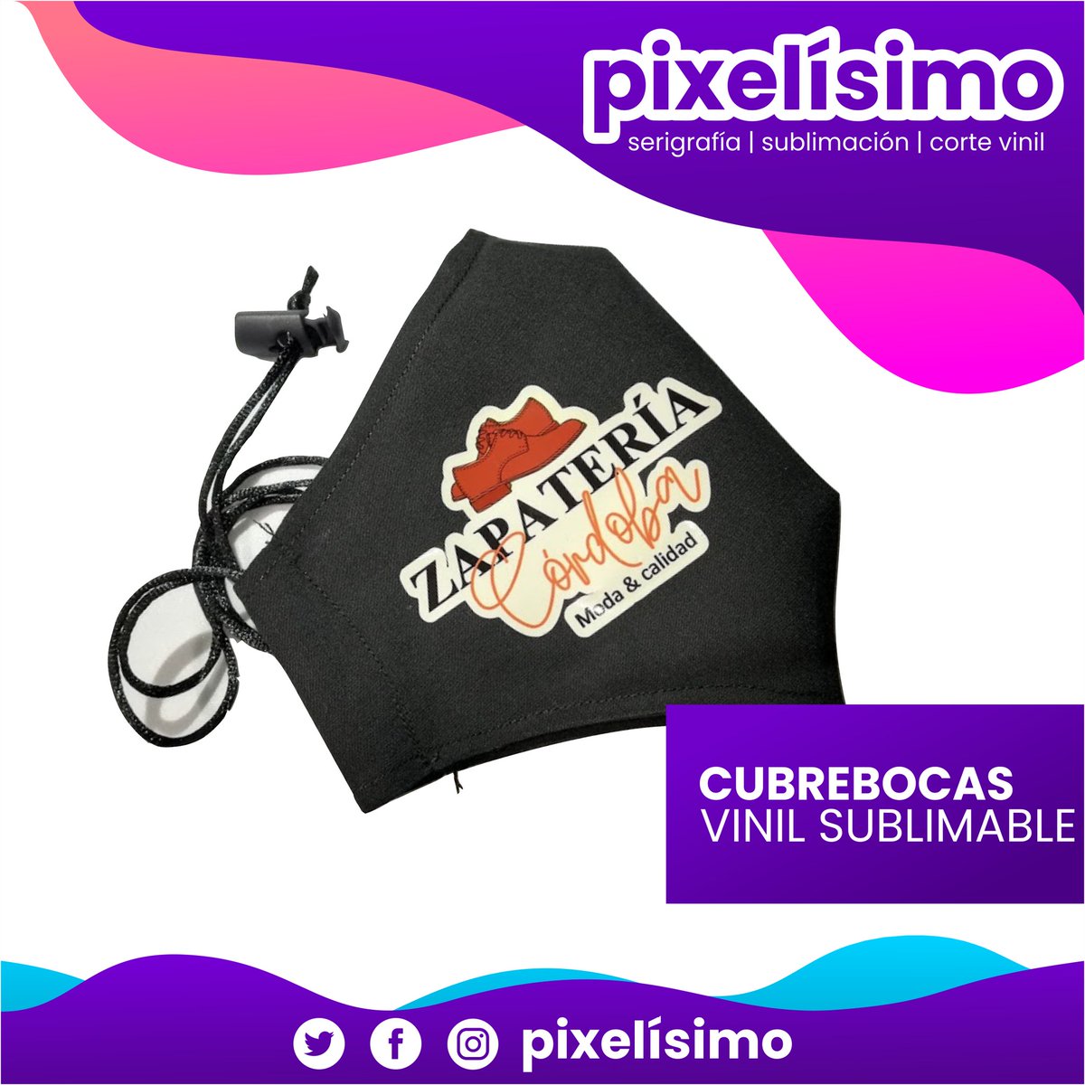 pixelisimo's tweet image. 🎉♦️En pixelísimo, contamos con una gran variedad de artículos para tu fiesta o negocio ♦️🎉

✔️ Cubrebocas personalizados, ideales para tu empresa 😍

m.facebook.com/pixelisimo/

#Xalapa #pixelísimo #cubrebocas