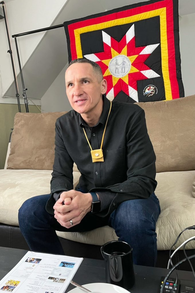 kevin_chief's tweet image. Education is key to a bright future📚Sharing stories of our Elders &amp;amp; the importance of language! #TRC #NorwayHouseCreeNation 
#TreatyFive✊🏼