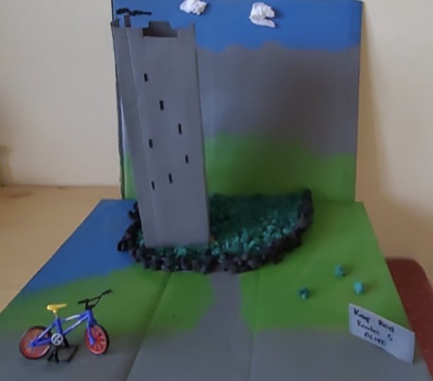 RoadsKeeps's tweet photo. Children’s 3D vision of ⁦@RCycleway⁩ ⁦@northamptonns2⁩ https://t.co/zjlEpJKMjc