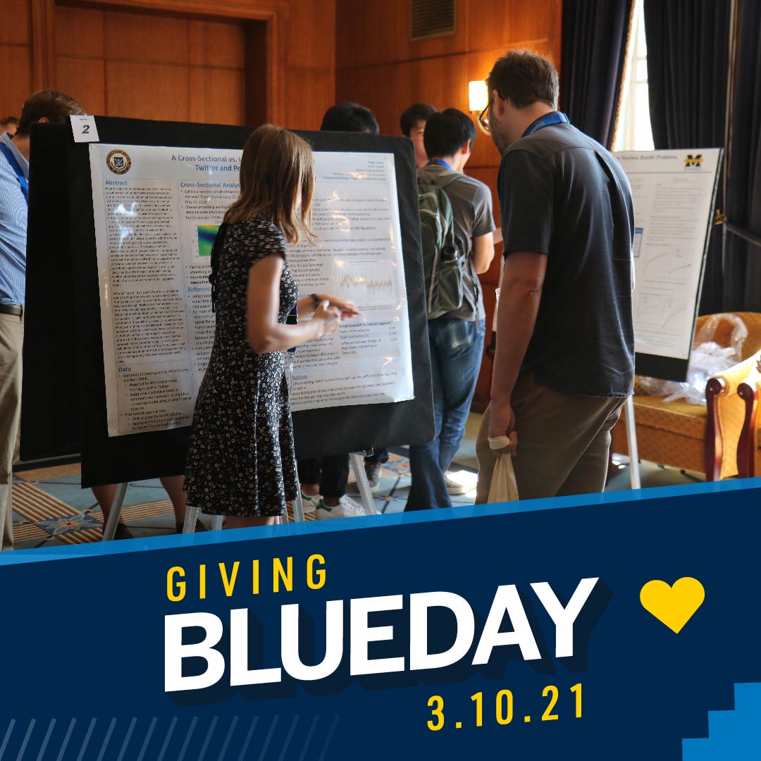 Have you donated yet for #GivingBlueday? This year, we hope you'll support the faculty and students of #Statistics! 💙💛 ➡️ow.ly/K6uB50DVANe