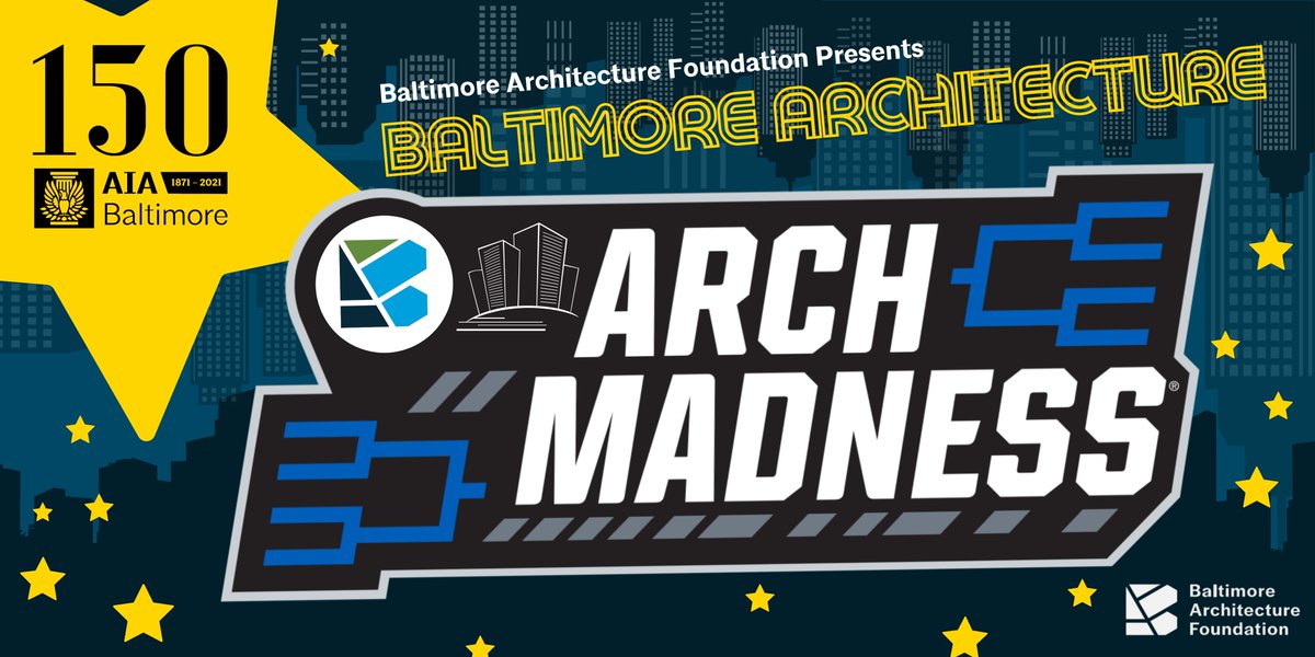 SWP_Baltimore's tweet photo. #BaltimoreArchitectureFoundation is celebrating @AIABaltimore’s 150th anniversary with a #MarchMadness tournament of #Baltimore's buildings built between 1870 and 2021. Voting is open! Vote for #MountClare B&amp;O Roundhouse in Round 1, 1870s - 1890s, No. 4: https://t.co/CSZ9dDcuXj. https://t.co/1xaa3cforq