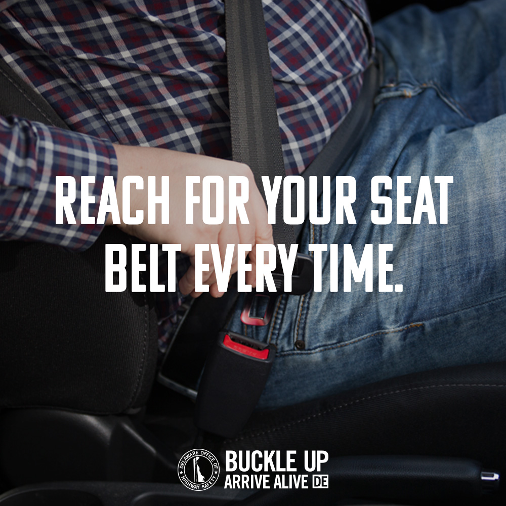 Whether you’re climbing a wall or driving a car, safety is a priority. Always wear your seat belt. It’s your greatest protection in the event of a crash. #BuckleUp #ArriveAliveDE #netde