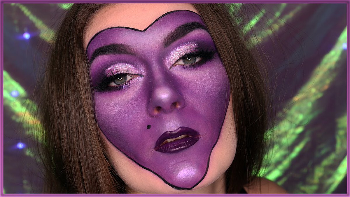 COURTNEYBEAUTY_'s tweet photo. New video is now live! Go check it out if you haven't already! I'm starting to play more with face paints and body painting so stay tuned 👀🔗https://t.co/MTU9wkic9e #snazaroo #purpleheart #youtube #facepaint #bodypainting https://t.co/aD6nR5wRrt
