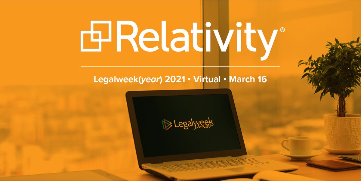 RelativityHQ's tweet photo. In one week, we'll see you at the continuation of #Legalweek21. See what we have planned in the #RelativityCommunity. https://t.co/7rgJ9qMvE6 #Legalweekyear https://t.co/HoKPrTAthN