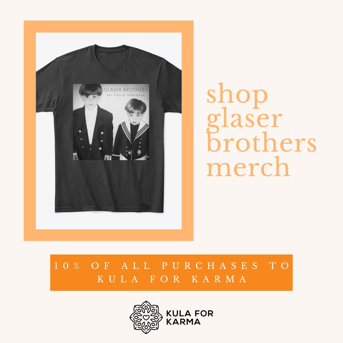 kulaforkarma's tweet photo. We're loving @glaserbrothers⁣⁣ album tee - haven't ordered yet? SHOP NOW + Support Kula for Karma!⁣
⁣⁣⁣
https://t.co/XmTHjTlXly⁣⁣⁣⁣
⁣⁣⁣⁣⁣
#glaserbrothers #glaserbrothersmusic #shopnewmerch #proceedssupport #kulaforkarmayoga #therapeuticyoga #mentalhealth https://t.co/tHfwrjcis7