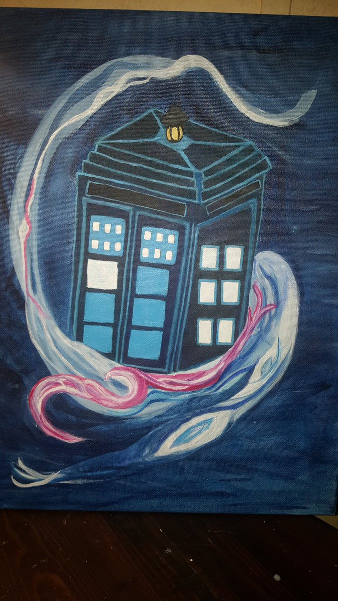 HomanBg's tweet photo. Being brave for once in a year and posting some of my GO and Dr who work. Be kind please
#goodomens #DrWho @neilhimself @michaelsheen @georgiaEtennant #acrylicpainting #cheerstotheworld @HomanBg https://t.co/K2g6kA3H19
