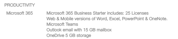 Vraiment_really's tweet photo. @JioCare I checked, it is mentioned that web &amp; mobile versions of Word, Excel etc. will be available.
But what about Microsoft Teams &amp; Outlook Email, it doesn't mention what type of Outlook &amp; Microsoft teams be included in the license. 
Screenshot : https://t.co/ShEneuZnWK