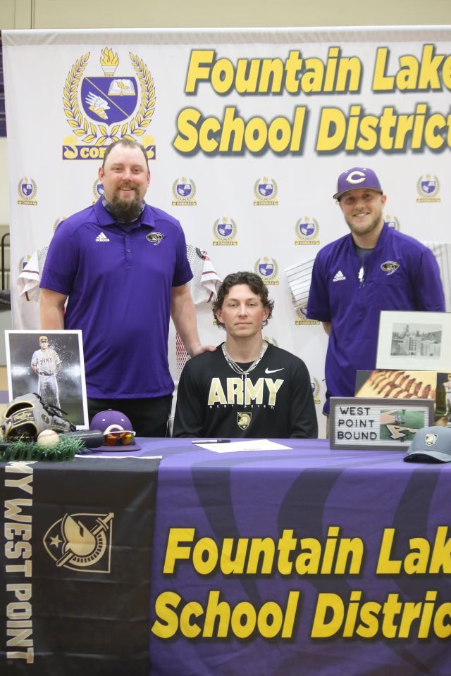 Congratulations to <a href="/BrownleeBryce/">Bryce Brownlee</a> for signing to play baseball <a href="/ArmyWP_Baseball/">Army Baseball</a>. A huge accomplishment that goes well beyond baseball. Proud of you!