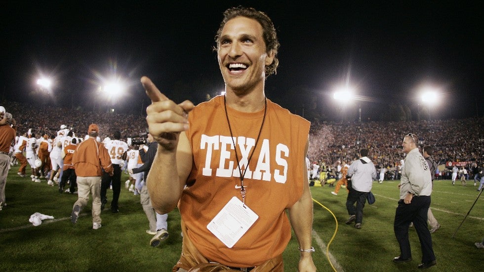 thehill's tweet photo. McConaughey says he's seriously considering Texas governor run https://t.co/x77MHzgSqM https://t.co/zLVRFmZeLo