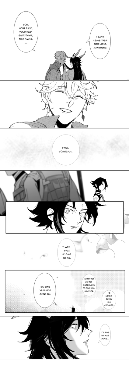 Random pages;
/aint turn out like what i really want OTL
credit Morax design from Qing (i wont tag her because notification will annoy, I asked her permission to draw her design w non-commercial purpose already👍)
#GenshinImpact #原神 #chili #타르종려 #タル鍾 #公钟 #tartali