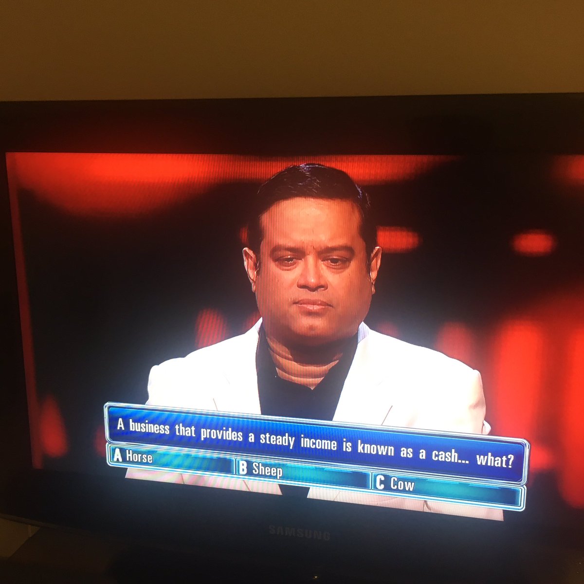 Hope all Higher Business Management pupils were shouting out the answer to this question on The Chase tonight!