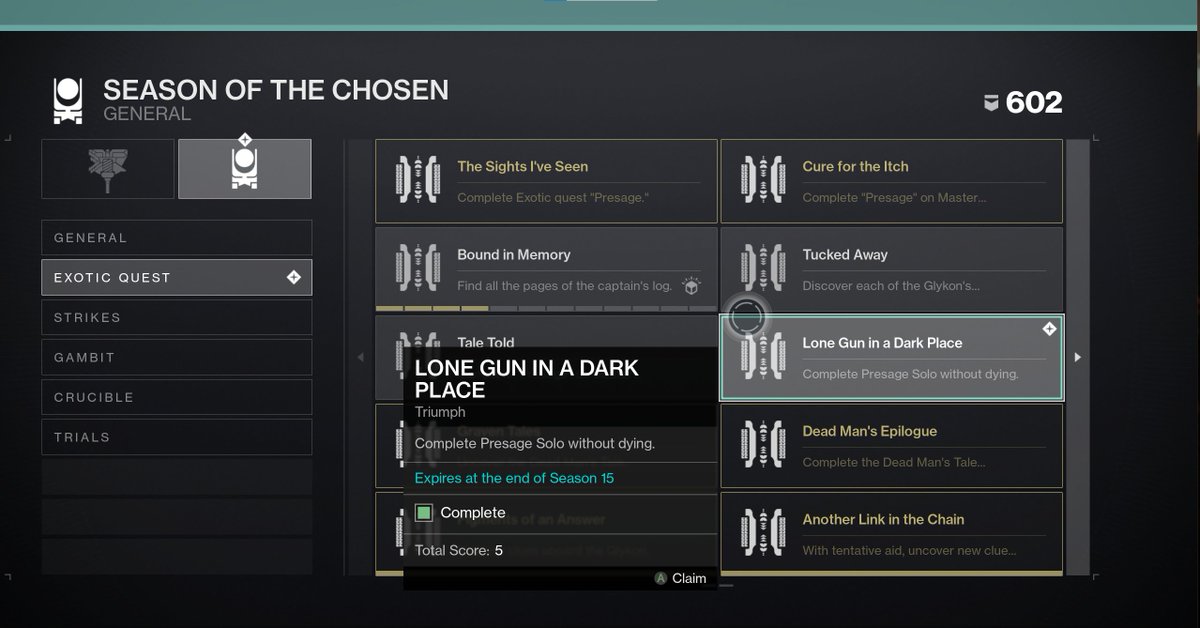 AboutBeverages's tweet photo. First ever doing anything solo flawless. I'm really proud. It might be easy for some, but for me it was a cool achievement! #destiny #deadmanstale #flawless https://t.co/I28K6e4kYA