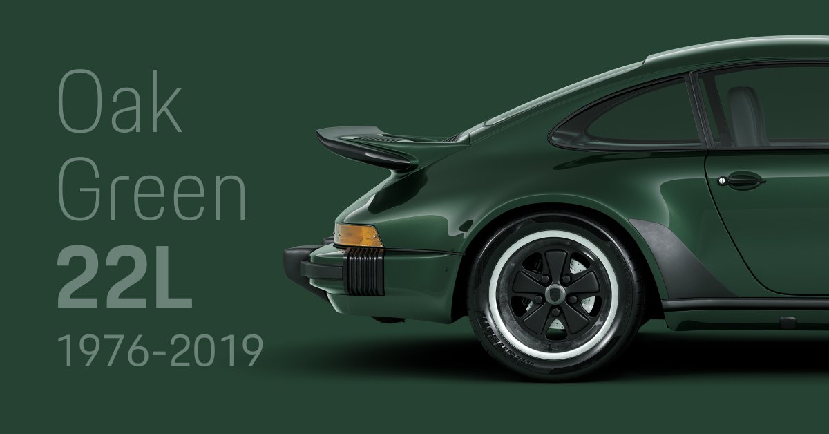 Porsche's tweet photo. Green. Mean. Machine. #PorschePaintCode https://t.co/19gpX2pydW