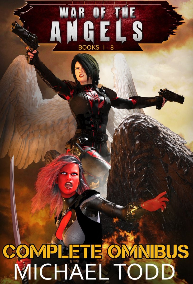 The War of the Angels has begun, and Hell hath no idea of the fury they have unleashed.

Get the ENTIRE War of the Angels series in one boxed set for a fantastic price! For just $0.99!  books2read.com/FB-War-of-the-… #ebooks #horror #scifi #booklover #boxset