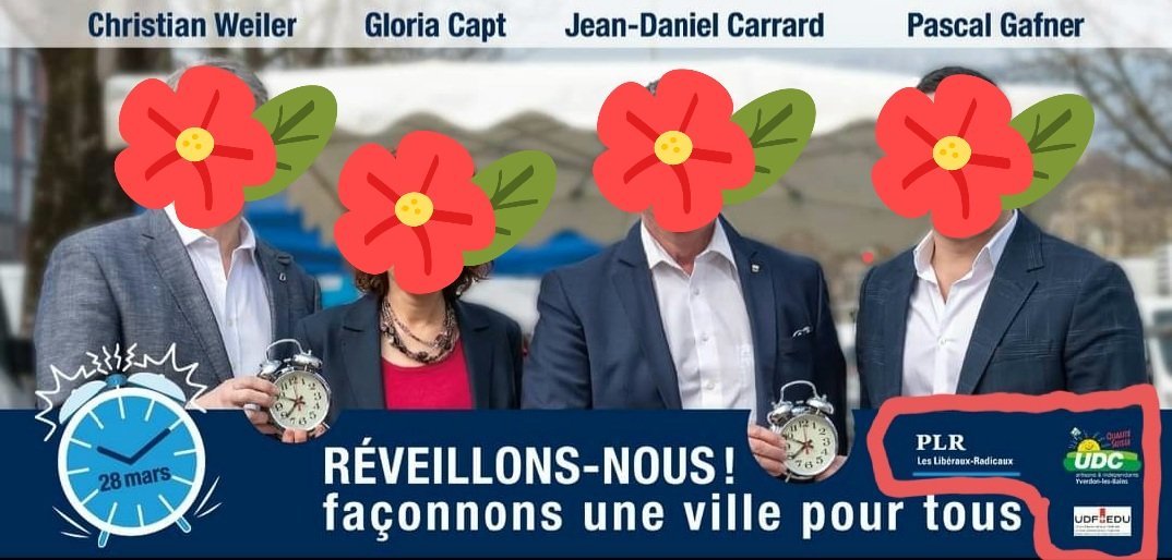 AurelieHofer's tweet photo. Hier, j'ai appris que le candidat des Verts Libéraux se retirait pour trouver du travail.
Aujourd'hui je découvre ce visuel, l'alliance de droite c'est juste des belles paroles pour la presse...
Regardez en bas à droite ! https://t.co/gUXeSoiBeM
