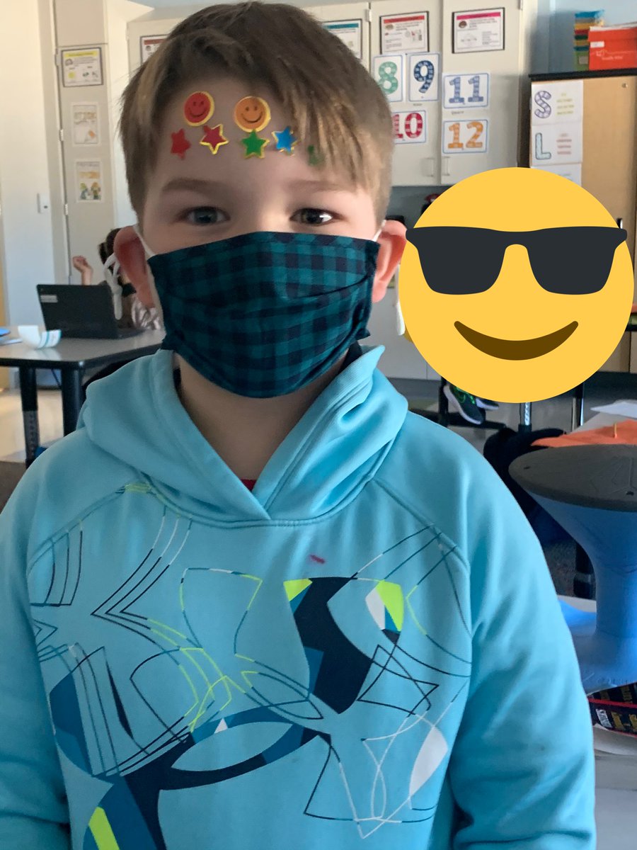 Someone was on 🔥 in class yesterday!!! Look at all those brain power stickers he received during EL, Math, &amp; Science learning time <a href="/LHECMES/">Lincoln HeightsECMES</a>  #brainpower #funlearning who doesn’t like stickers!???
