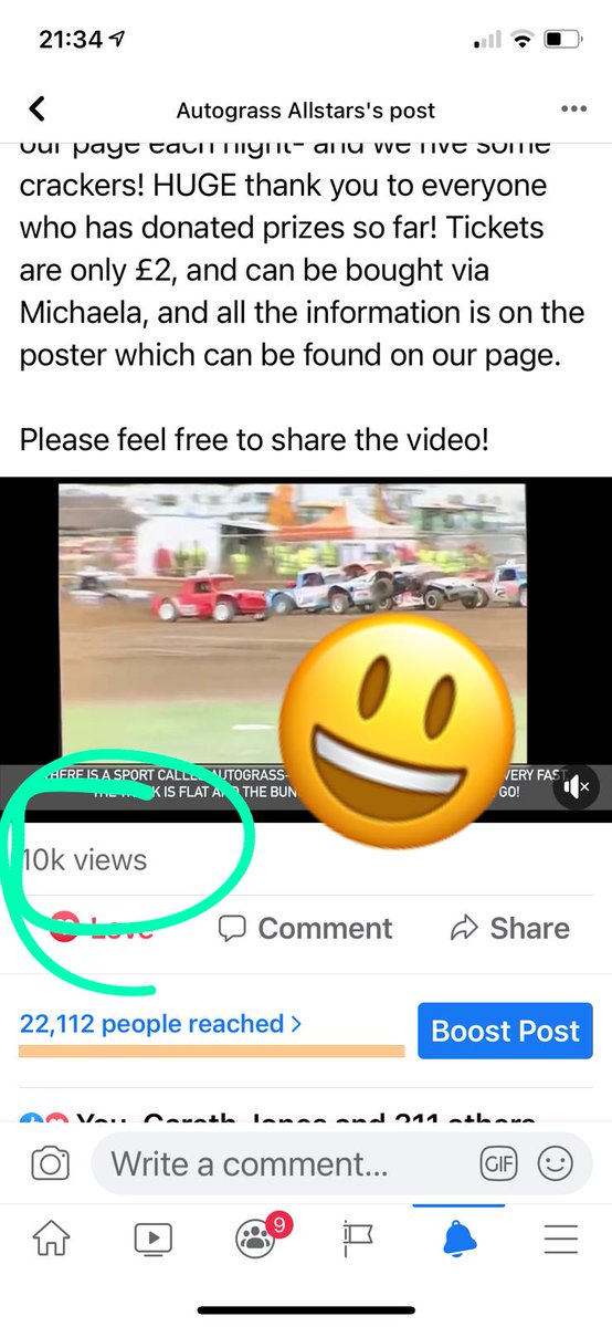 Well! Well! Well... Who'd have thunk it!!

Within 5 days... We've had 10k Facebook views on our 'Press The Throttle and Go' shanty inspired by <a href="/NathanEvanss/">Nathan Evans</a> - head over to our Facebook page or YouTube for more into.

facebook.com/autograssallst…