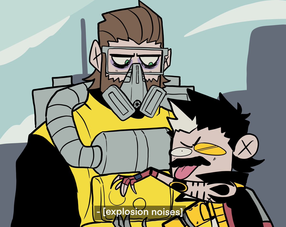 「Fuse + Caustic... 」Yamaのイラスト