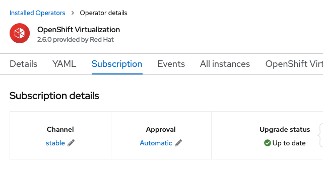 pclauterbach's tweet photo. Fresh from the kitchen, OpenShift Virtualization 2.6 in @OpenShift 4.7 @kubevirt #kubevirt https://t.co/U9tG2ZFvhm https://t.co/jM04HYwjgU