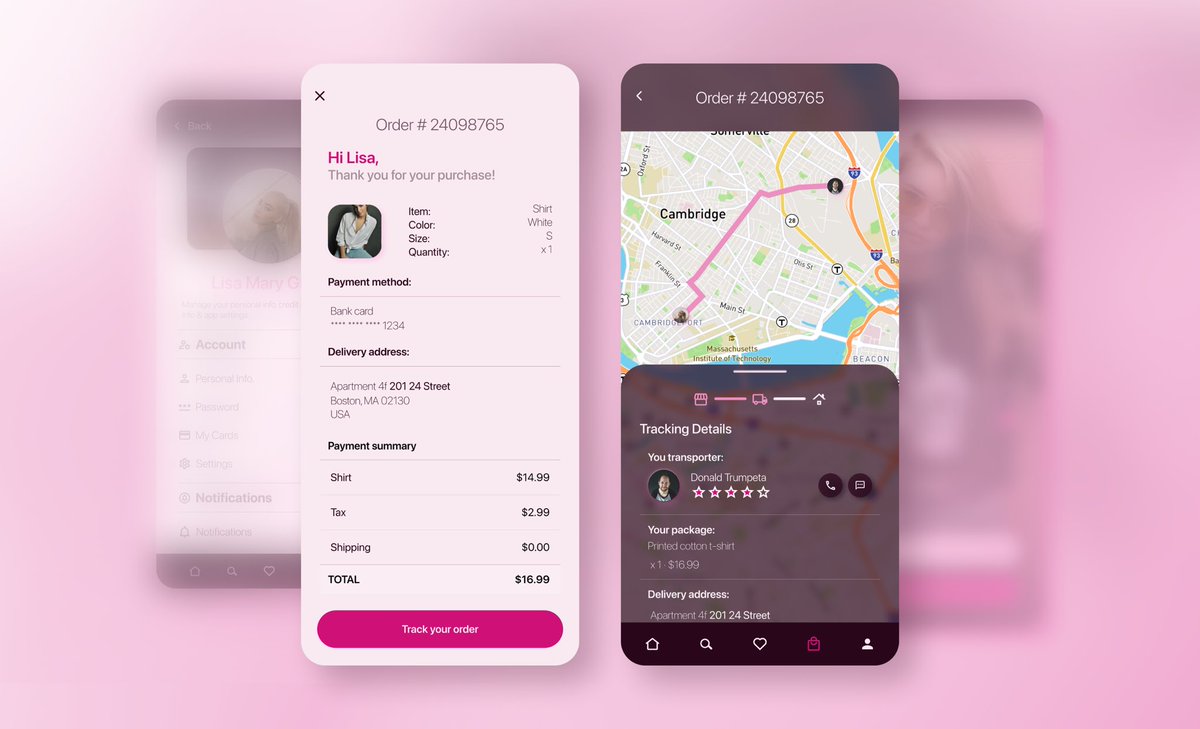 AlexSkullUIUX's tweet photo. Location Tracker #day020 #dailyui #DailyUI https://t.co/MntDKigrDB