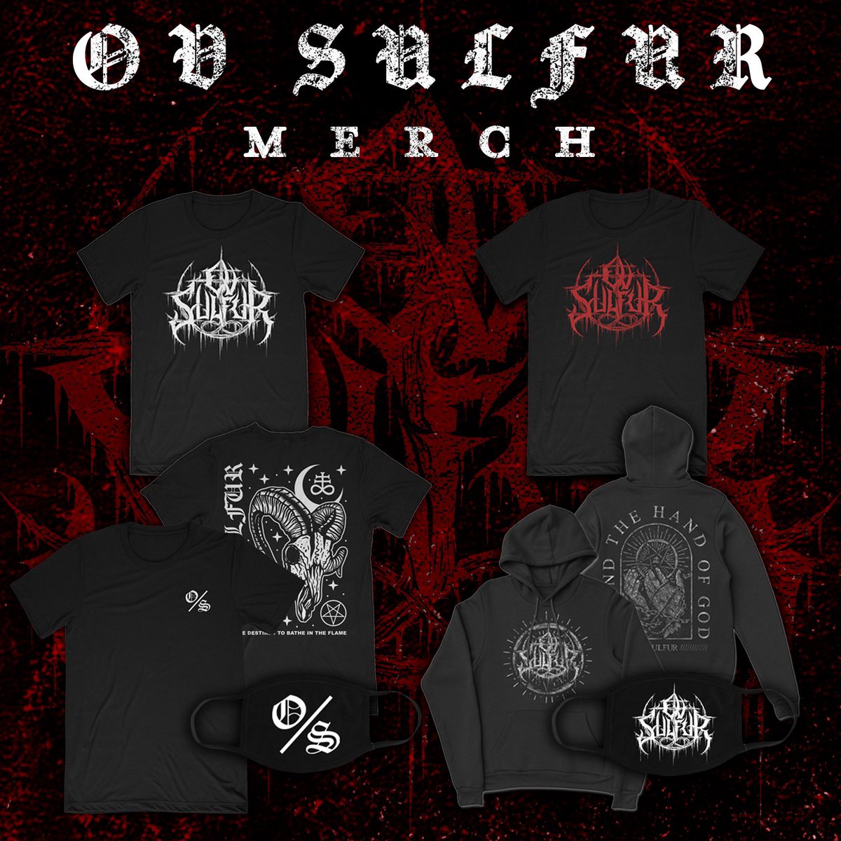 ovsulfur's tweet image. Have you gotten your Ov Sulfur merch yet?! All designs available now through @DownRightMerch and #risingmerch! Click the link for our US and EU merch stores and get yours today! linktr.ee/ovsulfur