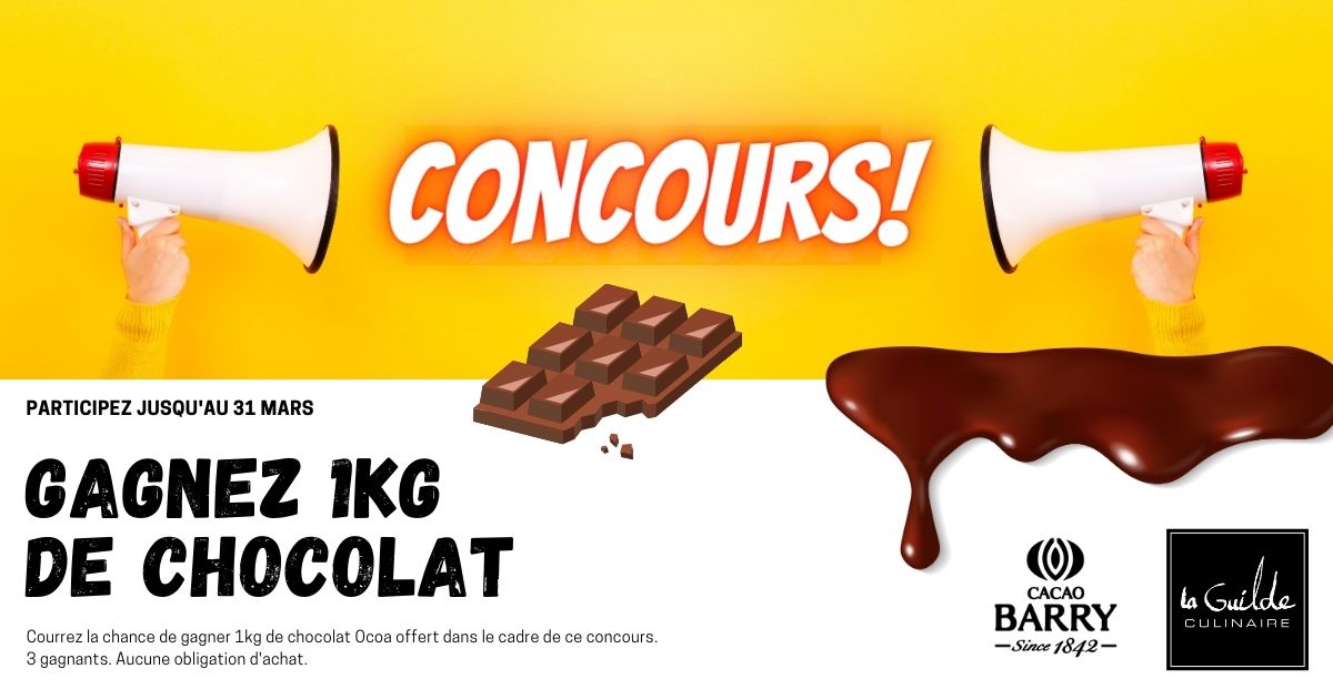 Concours 100% Chocolat 🍫😋 Recettes Gourmandes et Accessoires pour Pâques - mailchi.mp/laguildeculina…
