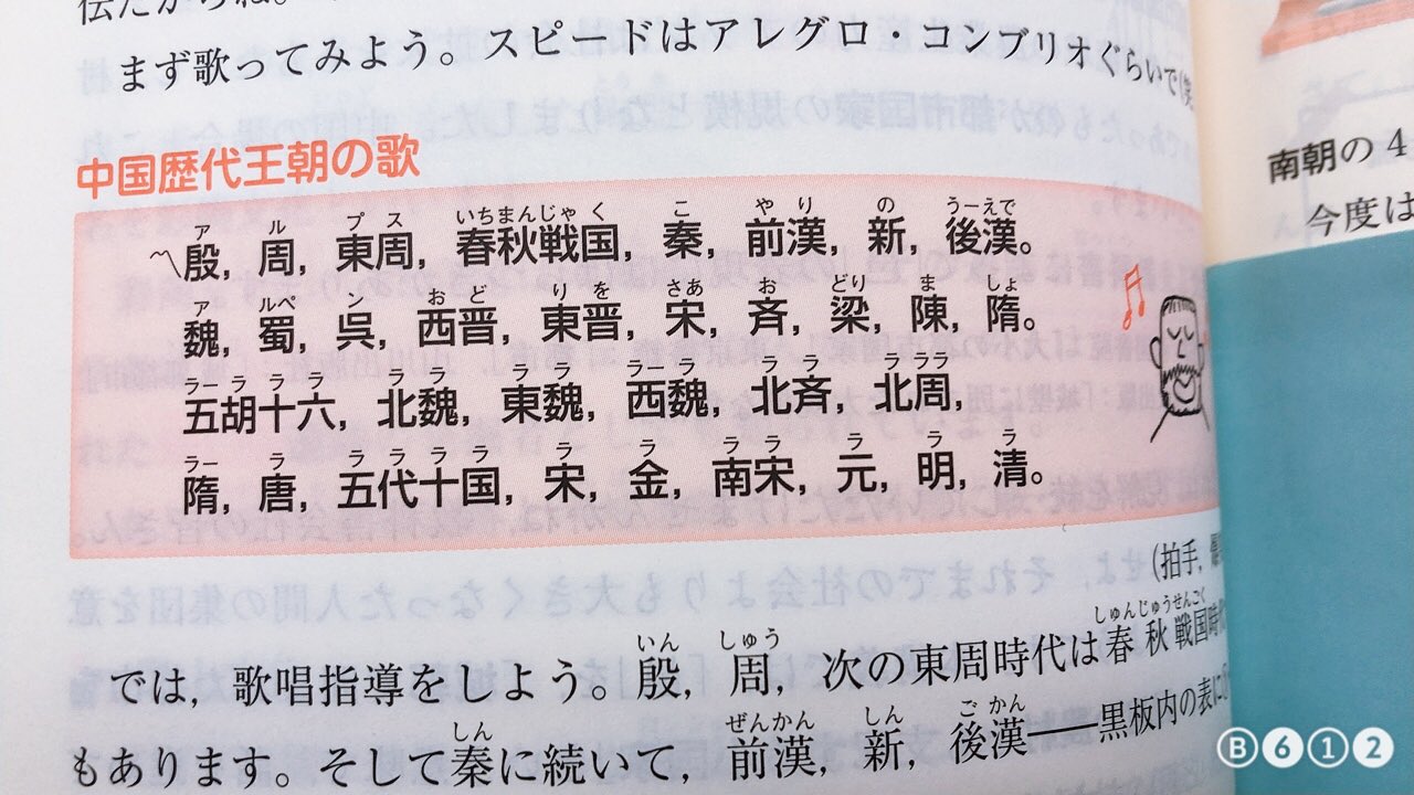 この 中国王朝 の暗記法 いくらなんでも無理があるだろwwwww えのげ この 中国王朝 の暗記法 いくらなんでも無理があるだろwwwww えのげ