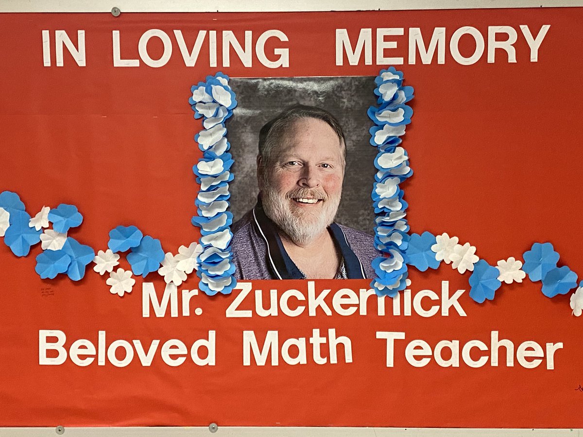 Our gentle giant has left us with wonderful memories. Rest easy Zuck...may we continue to use you as an example of never giving up on kids and showing love to strangers! #ZuckWasAChampion