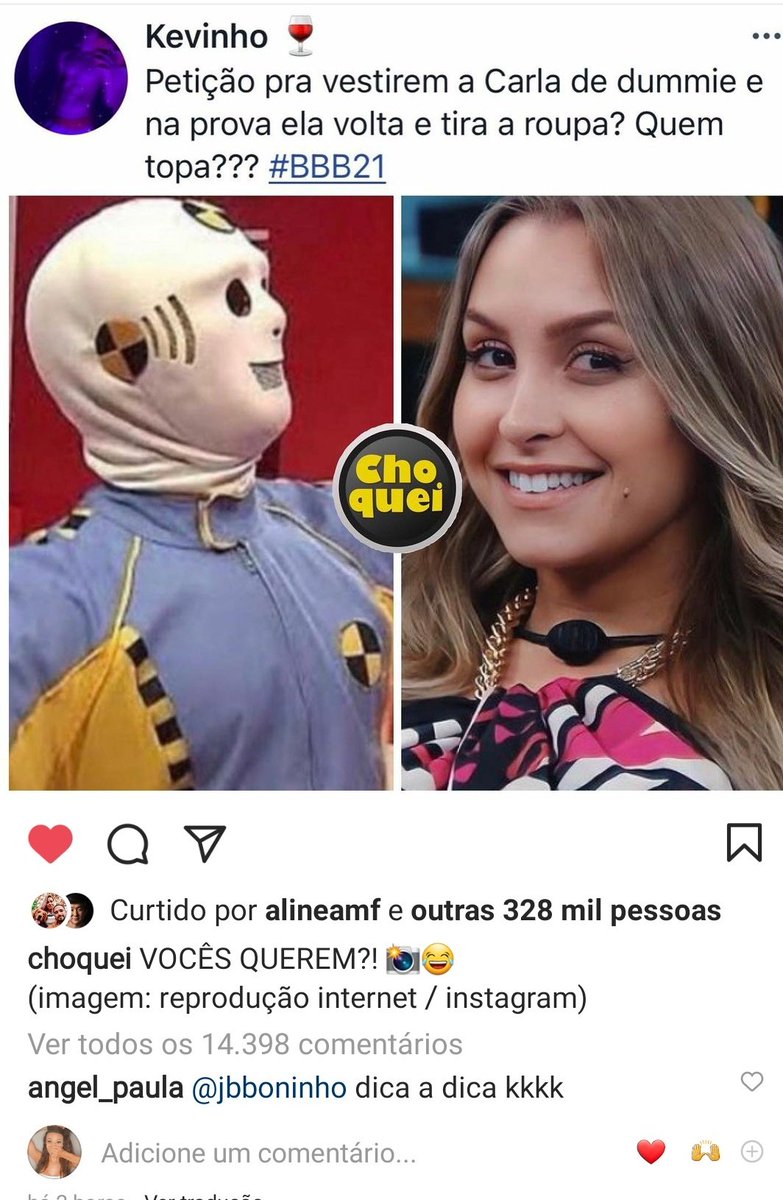 angel_paulaa's tweet photo. @boninho @bbb @brunogagliasso @PretaGil @Anitta @bilaraujjo fica a dicaaaaaaaa https://t.co/MDmPC2JUT2