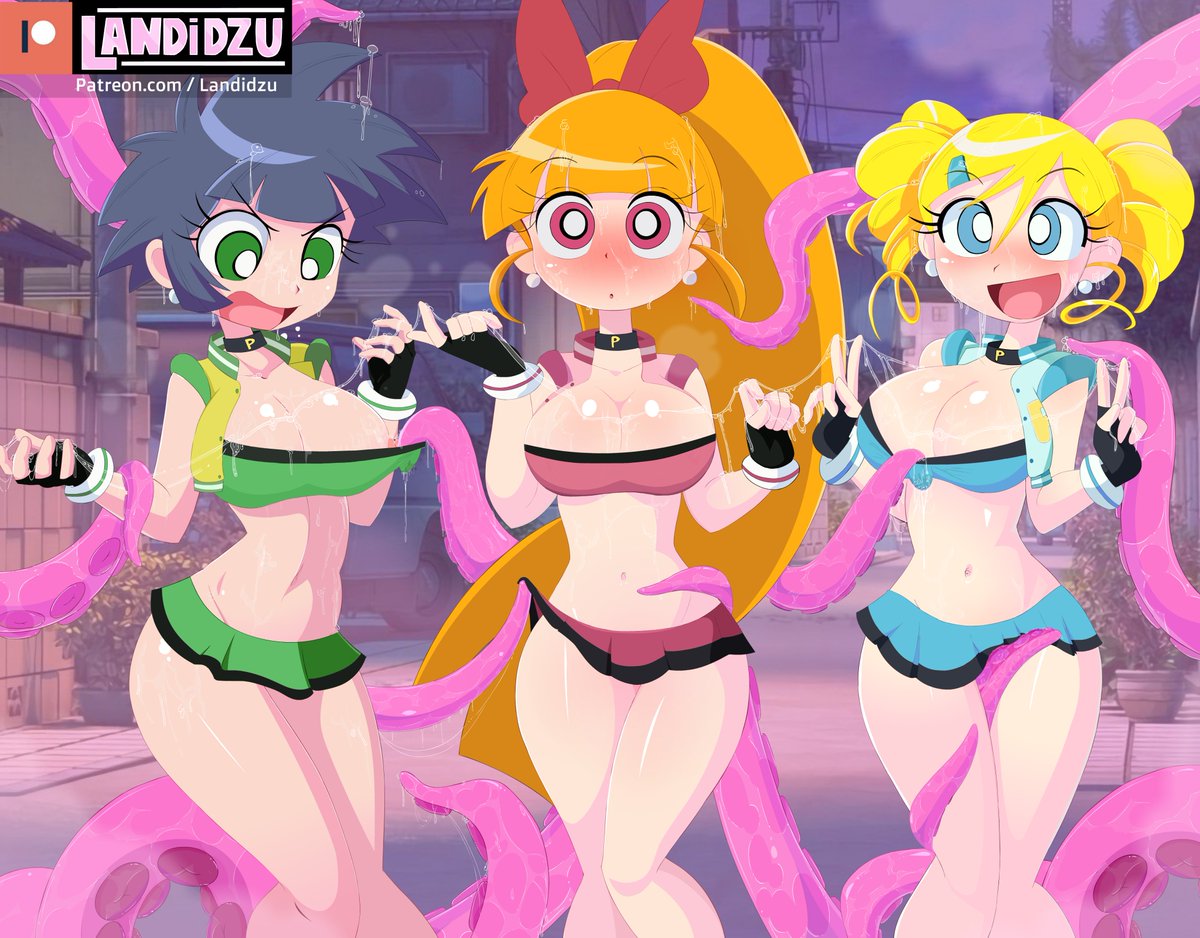 Landidzu's tweet photo. ⭐ The Powerpuff Girls | @Landidzu 
👑 20 Uncensored versions: https://t.co/niXpjjvBuH
✅Support me in patreon for more +18 content!: https://t.co/NMXILt2eFf
✅visit my official website for more: https://t.co/HztRy7Af2d https://t.co/V9U3r7QEru